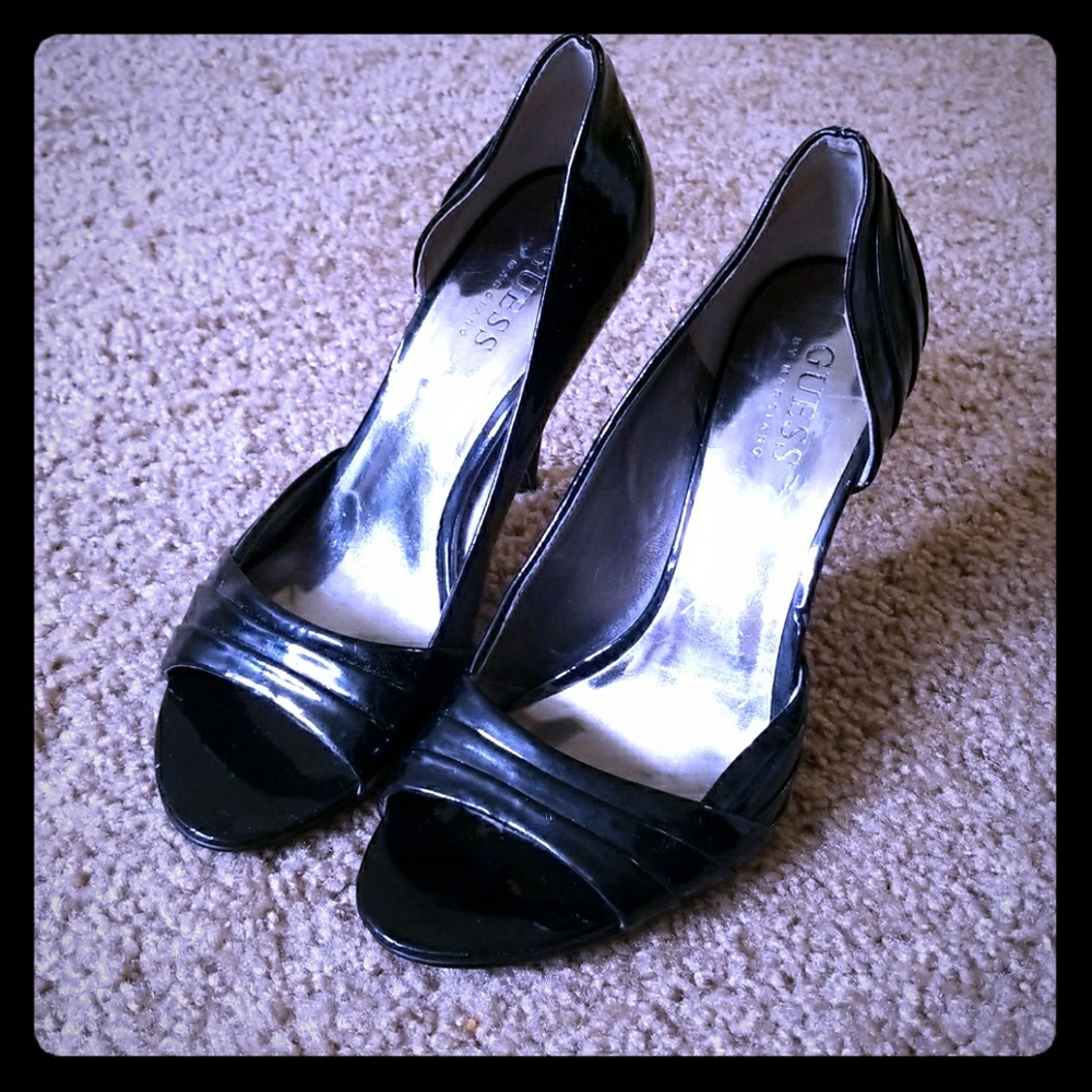 Black Guess Heels; Used
